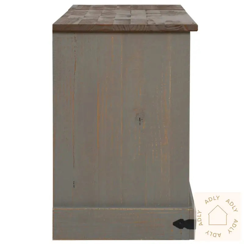 Tv-Skap Halden Med 2 Skyvedører Grå 150X40X60 Cm Heltre