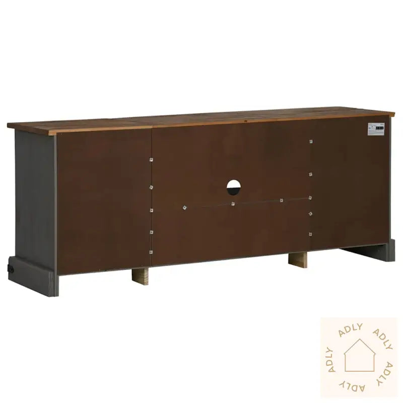 Tv-Skap Halden Med 2 Skyvedører Grå 150X40X60 Cm Heltre