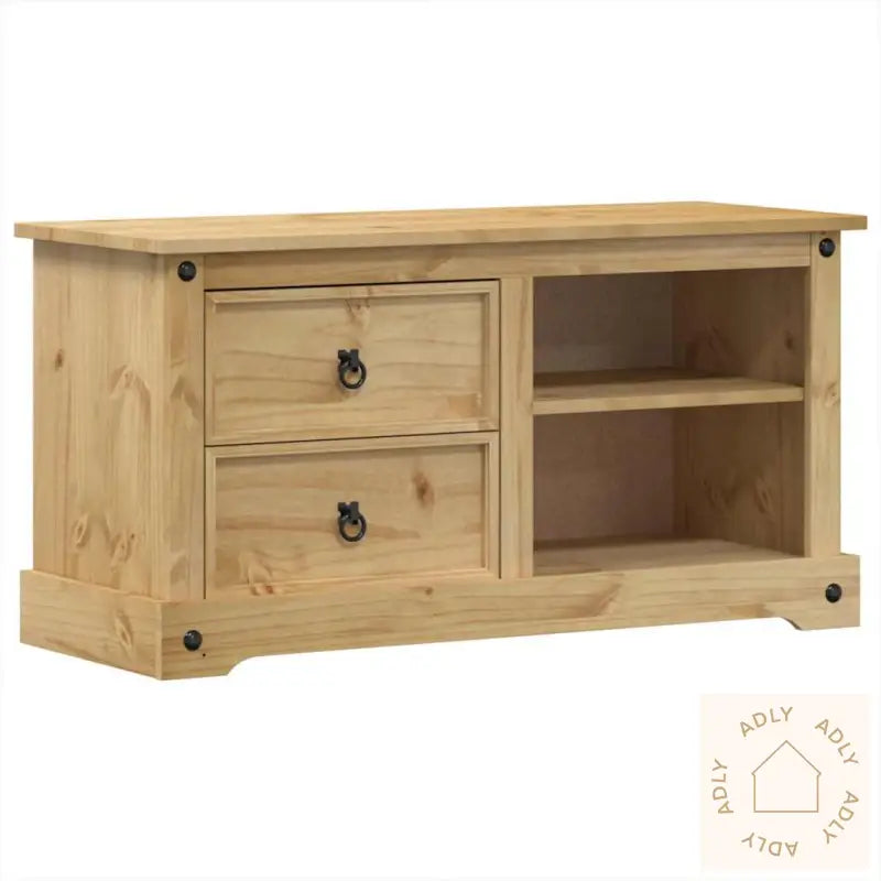 Tv-Benk Corona 100X40X52 Cm Heltre Furu