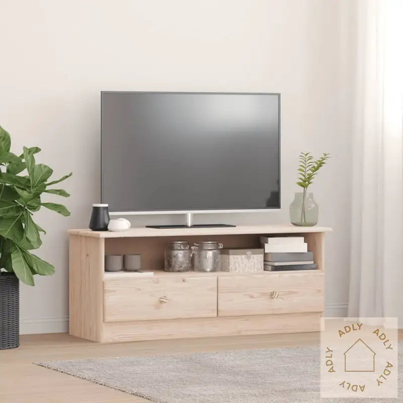 Tv-Benk Alta 100X35X41 Cm Heltre Furu