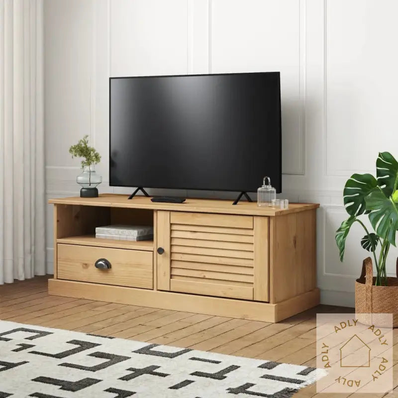 Tv-Benk Vigo 106X40X40 Cm Heltre Furu