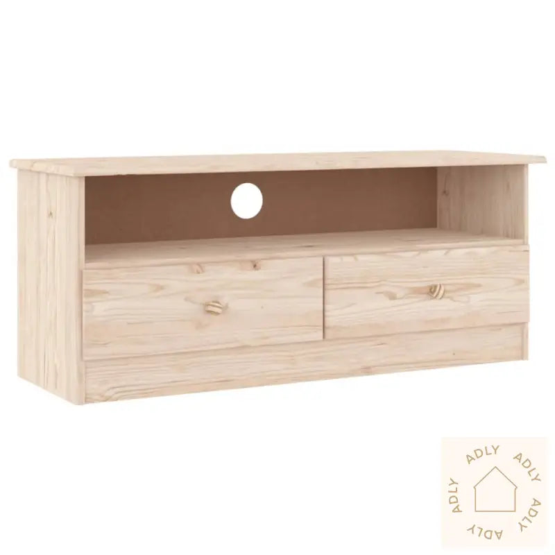 Tv-Benk Alta 100X35X41 Cm Heltre Furu
