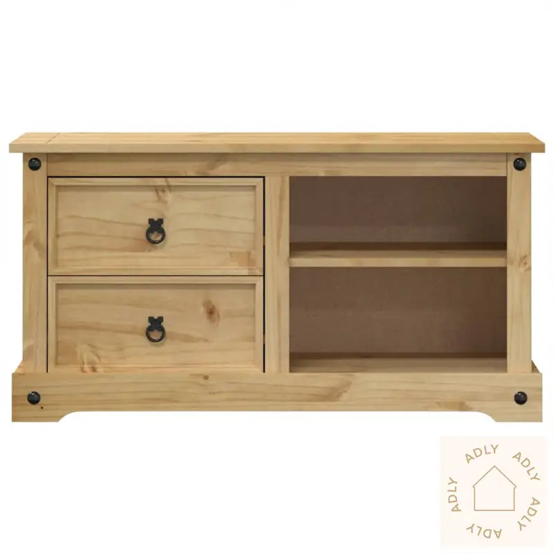 Tv-Benk Corona 100X40X52 Cm Heltre Furu