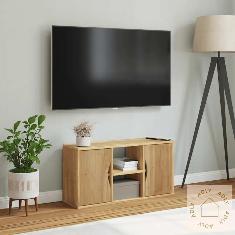 Tv-Skap Odda 79X24X40 Cm Heltre Furu