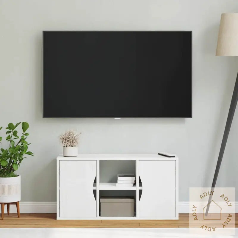 Tv-Skap Odda Hvit 79X24X40 Cm Heltre Furu