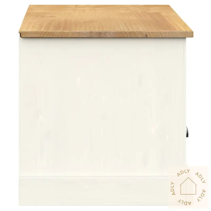 Tv-Benk Vigo Hvit 156X40X40 Cm Heltre Furu