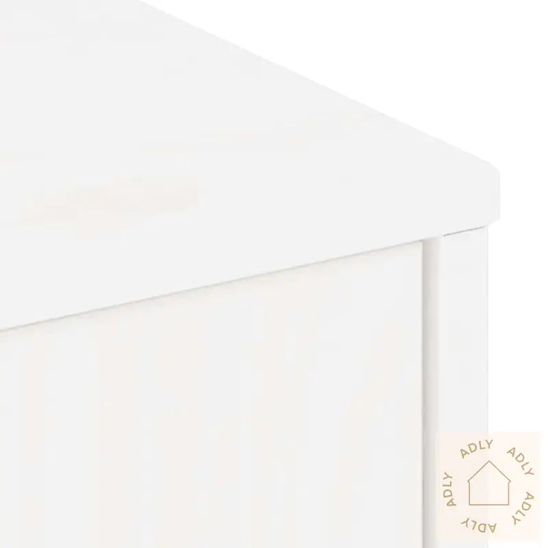 Tv-Skap Med Skuff Odda Hvit 79X24X40 Cm Heltre Furu