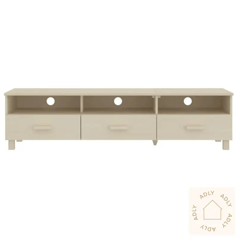 Tv-Benk Hamar Honningbrun 158X40X40 Cm Heltre Furu