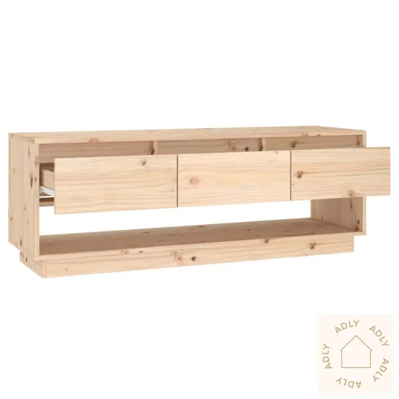 Tv-Benk 110,5X34X40 Cm Heltre Furu