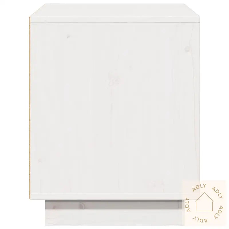 Tv-Benk Hvit 74X35X44 Cm Heltre Furu