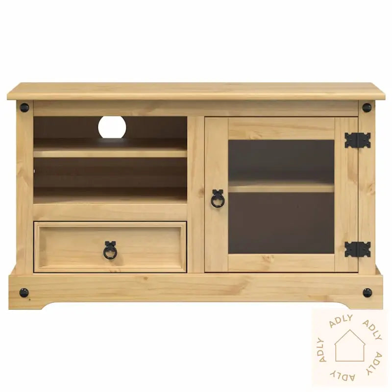 Tv-Benk Corona 100X45X58 Cm Heltre Furu