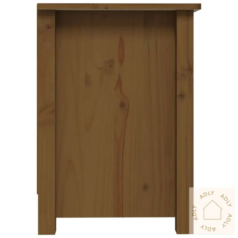 Tv-Benk Honningbrun 70X36,5X52 Cm Heltre Furu