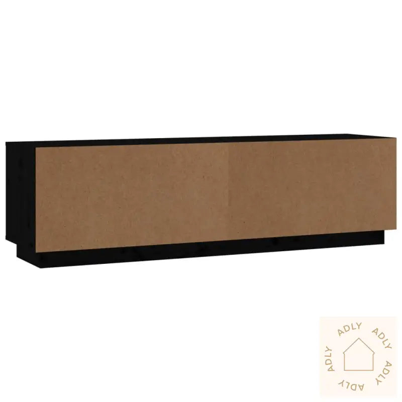 Tv-Benk Svart 140X35X40 Cm Heltre Furu