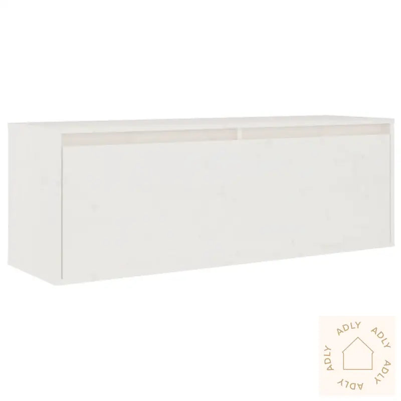Tv-Benker 4 Stk Hvit Heltre Furu