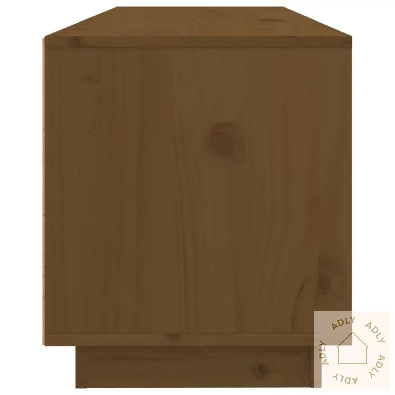 Tv-Benk Honningbrun 100X34X40 Cm Heltre Furu