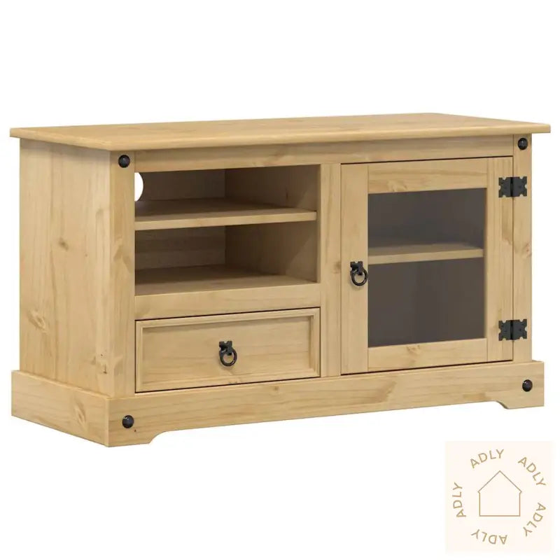 Tv-Benk Corona 100X45X58 Cm Heltre Furu