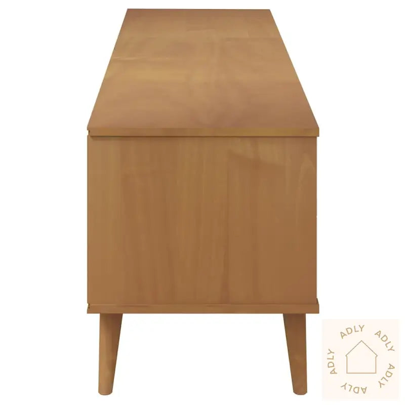 Tv-Benk Molde Brun 158X40X49 Cm Heltre Furu