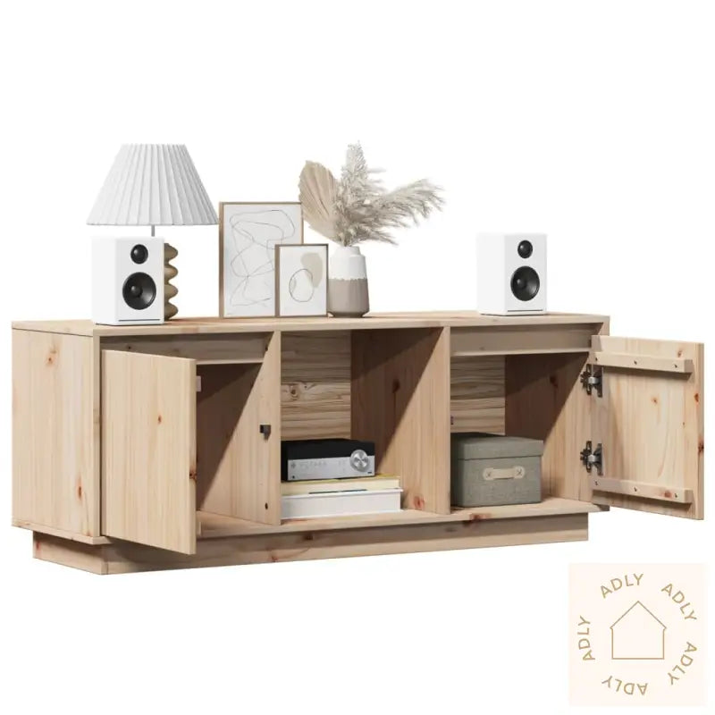 Tv-Benk 110,5X35X44 Cm Heltre Furu