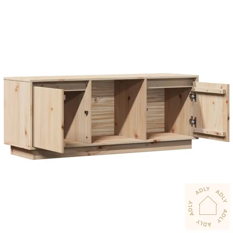 Tv-Benk 110,5X35X44 Cm Heltre Furu