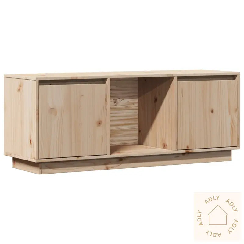 Tv-Benk 110,5X35X44 Cm Heltre Furu