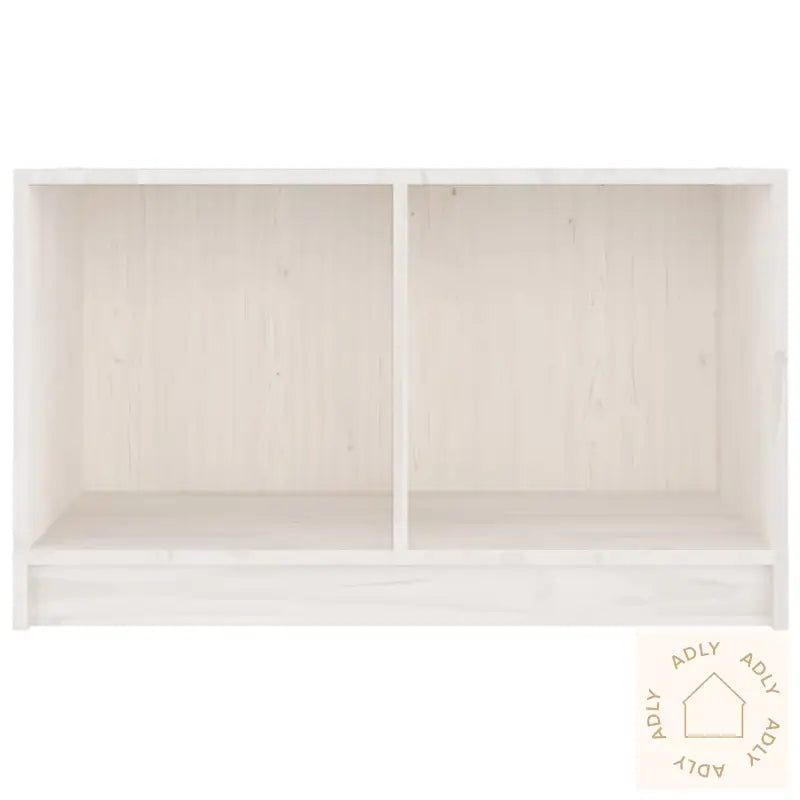 Tv-Benk Hvit 70X33X42 Cm Heltre Furu