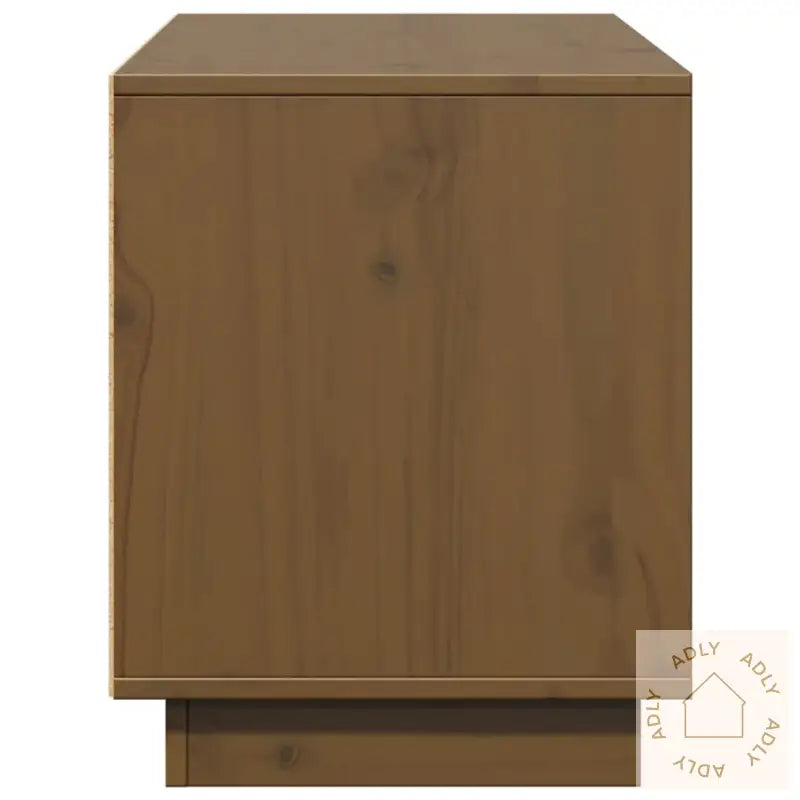 Tv-Benk Honningbrun 110,5X35X44 Cm Heltre Furu