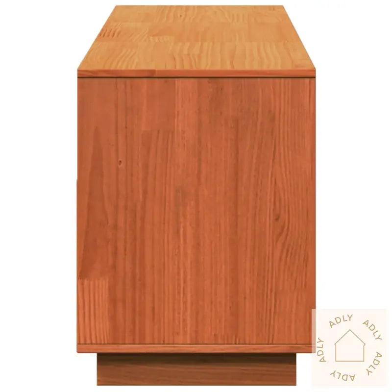 Tv-Benk Voksbrun 140X37X50 Cm Heltre Furu