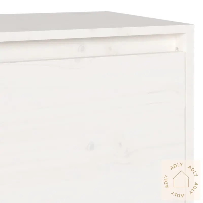Tv-Benk Hvit 140X35X40 Cm Heltre Furu
