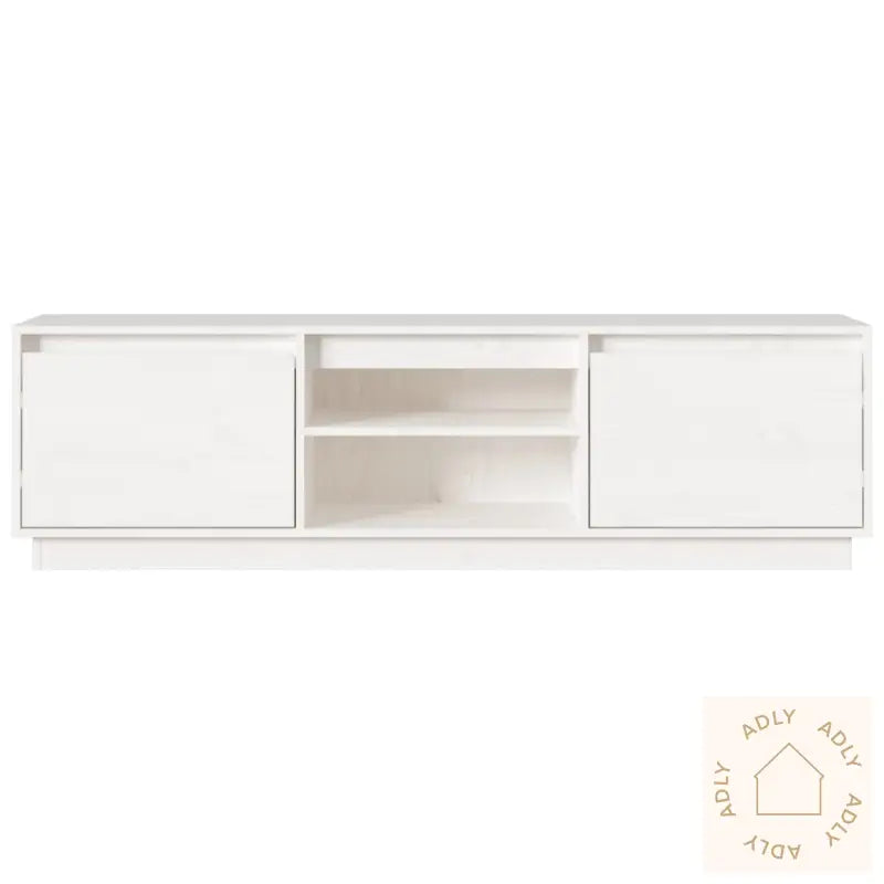 Tv-Benk Hvit 140X35X40 Cm Heltre Furu