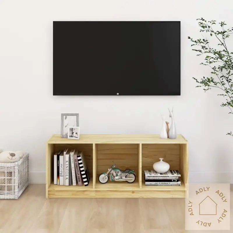 Tv-Benk 104X33X41 Cm Heltre Furu