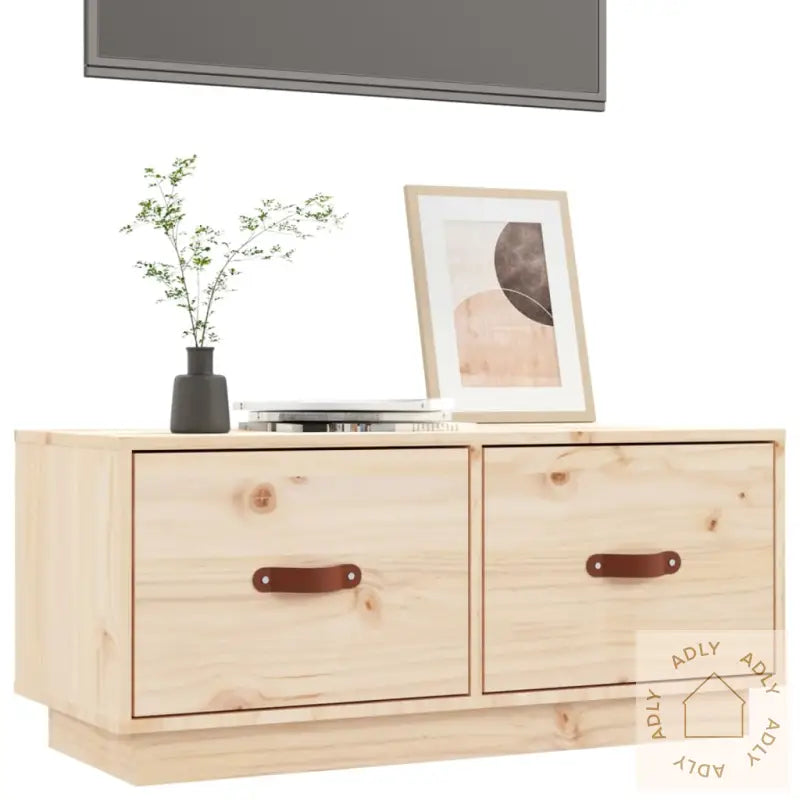 Tv-Benk 80X34X35 Cm Heltre Furu
