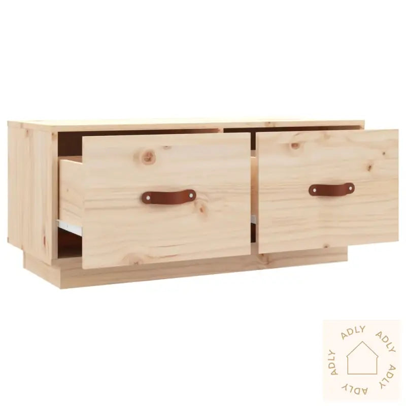 Tv-Benk 80X34X35 Cm Heltre Furu