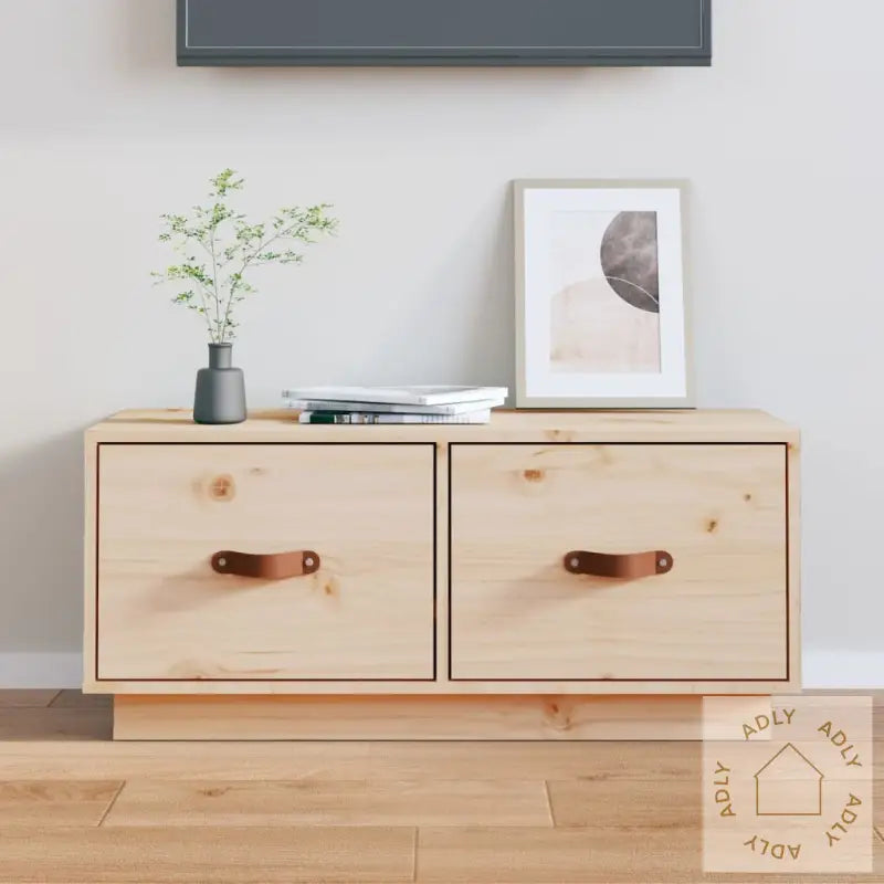 Tv-Benk 80X34X35 Cm Heltre Furu