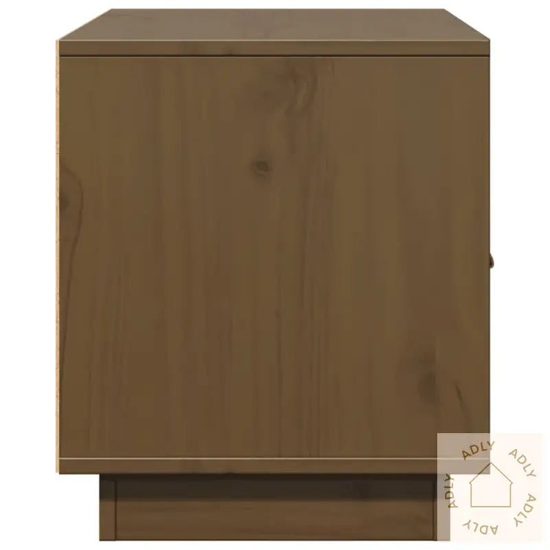 Tv-Benk Honningbrun 80X34X40 Cm Heltre Furu