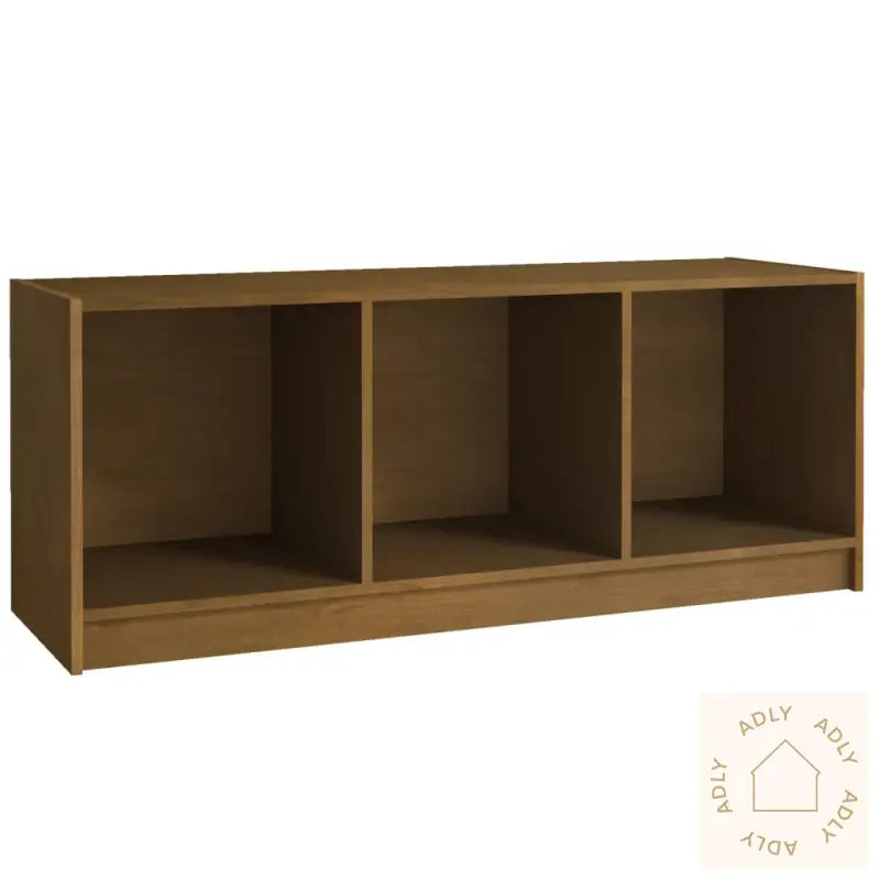 Tv-Benk Honningbrun 104X33X41 Cm Heltre Furu