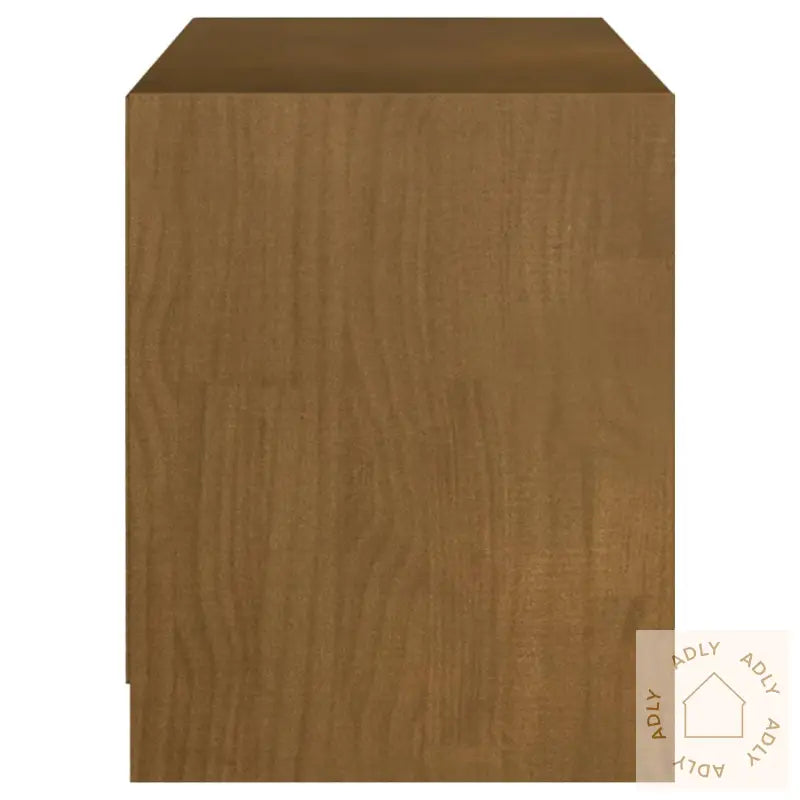 Tv-Benk Honningbrun 104X33X41 Cm Heltre Furu