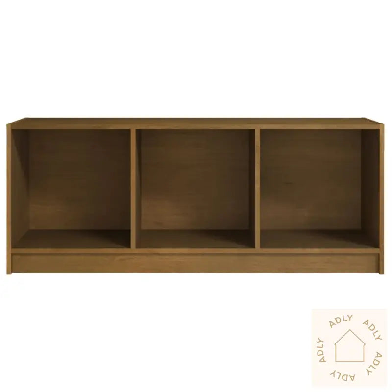 Tv-Benk Honningbrun 104X33X41 Cm Heltre Furu