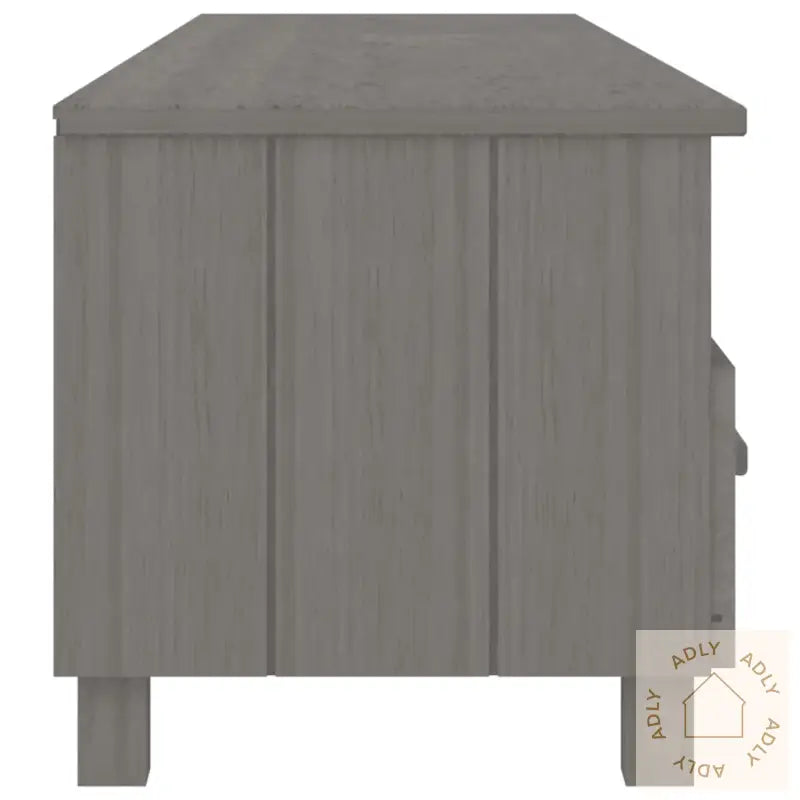 Tv-Benk Hamar Lysegrå 158X40X40 Cm Heltre Furu