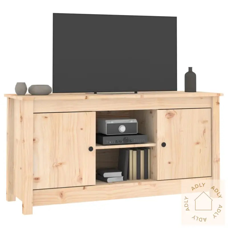 Tv-Benk 103X36,5X52 Cm Heltre Furu