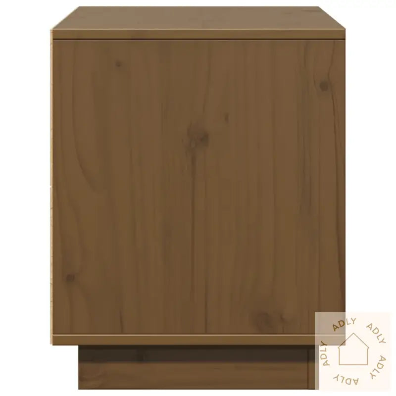 Tv-Benk Honningbrun 74X35X44 Cm Heltre Furu