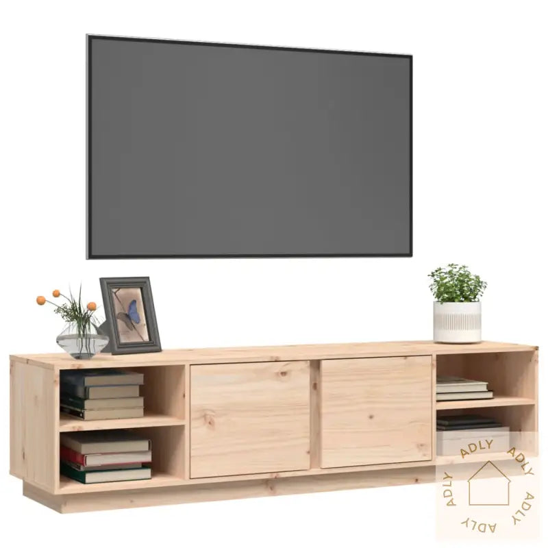 Tv-Benk 156X40X40 Cm Heltre Furu