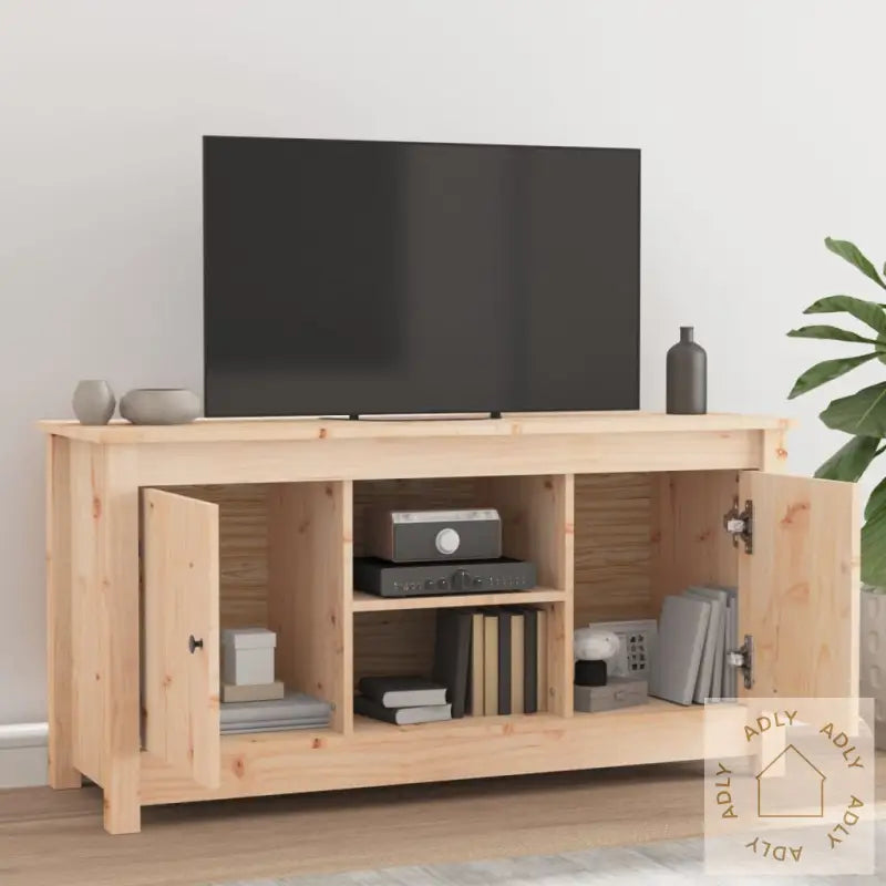 Tv-Benk 103X36,5X52 Cm Heltre Furu