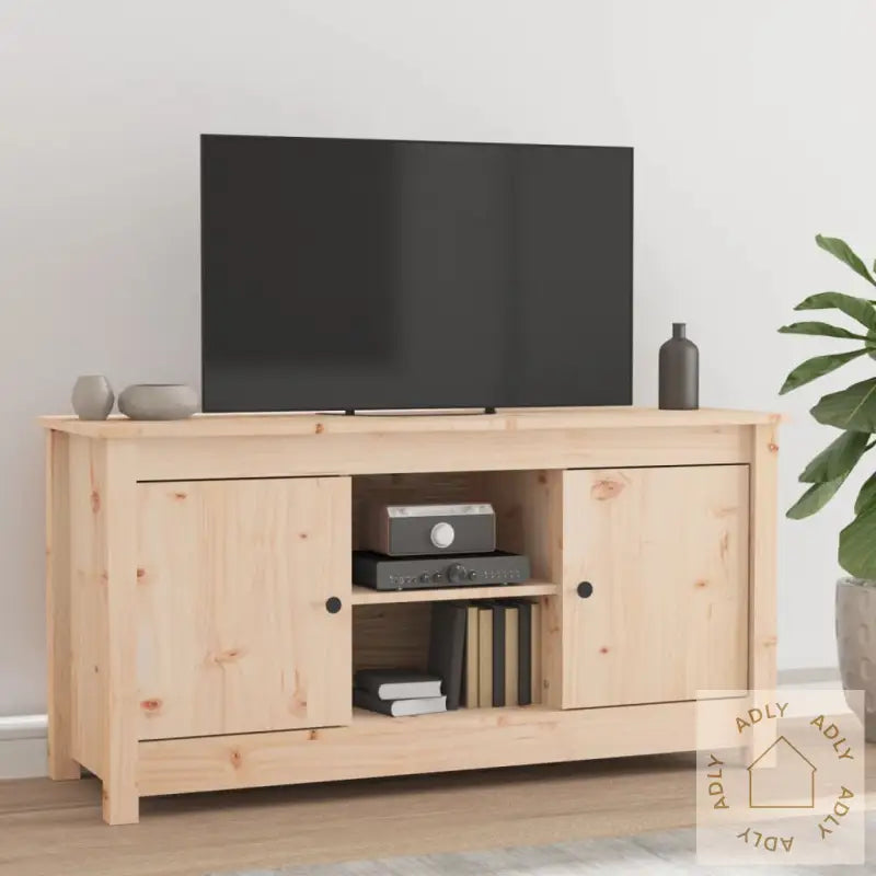 Tv-Benk 103X36,5X52 Cm Heltre Furu