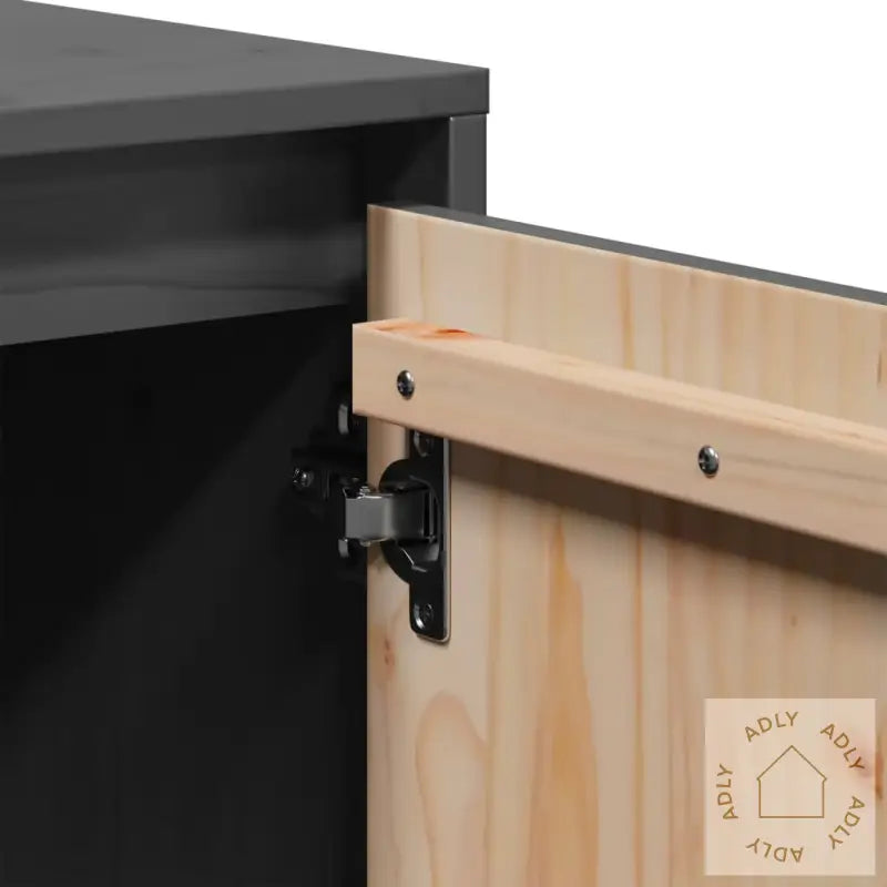 Tv-Benk Grå 74X35X44 Cm Heltre Furu