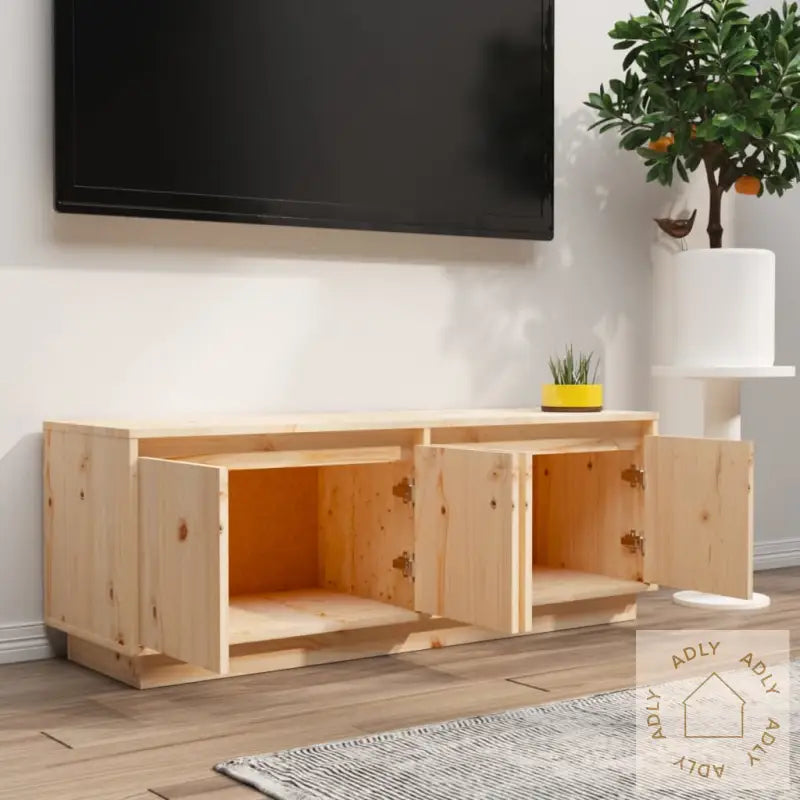 Tv-Benk 110X34X40 Cm Heltre Furu