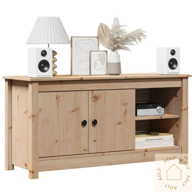 Tv-Benk 103X36,5X52 Cm Heltre Furu