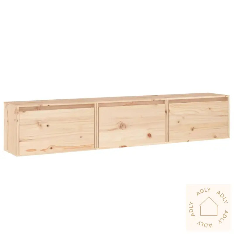 Tv-Benker 3 Stk Heltre Furu