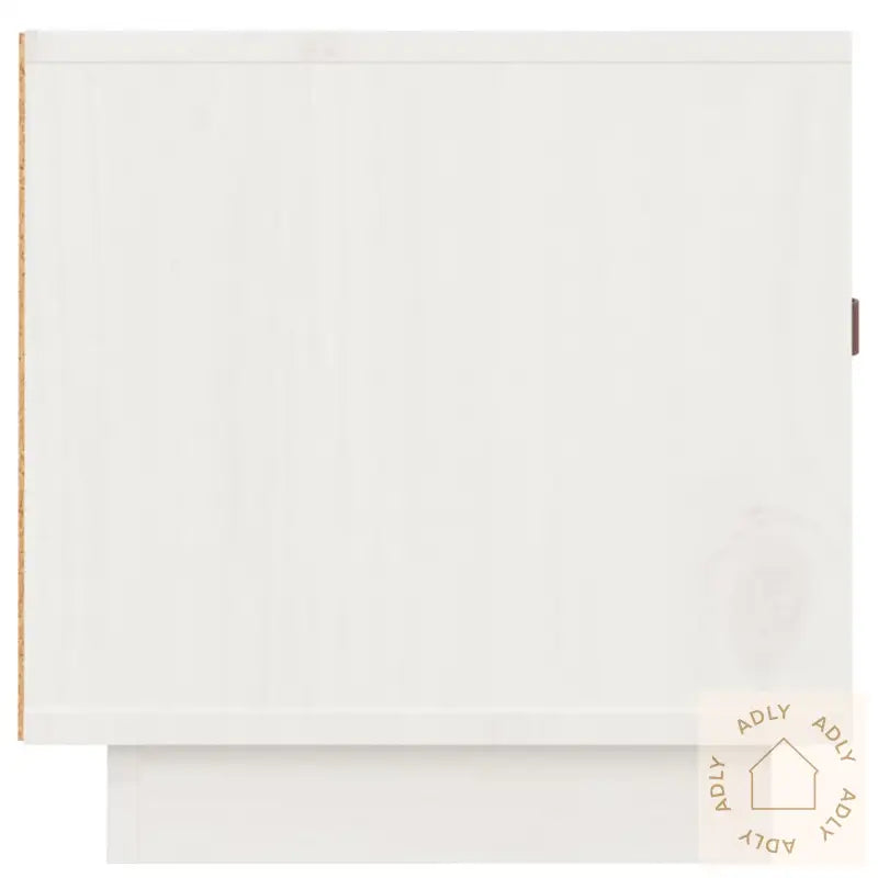 Tv-Benk Hvit 80X34X35 Cm Heltre Furu