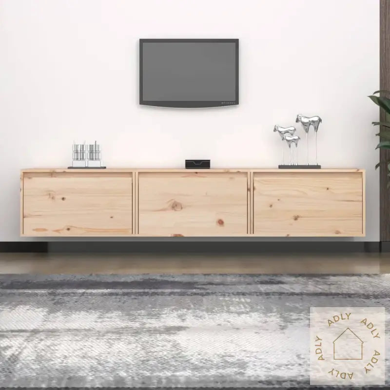 Tv-Benker 3 Stk Heltre Furu