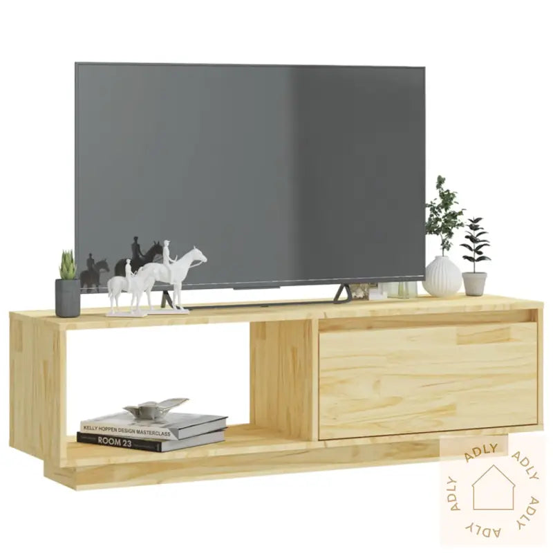 Tv-Benk 110X30X33,5 Cm Heltre Furu